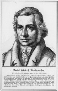 Daniel Friedrich Schleiermacher (gravure) - German School