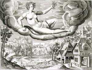 Aube, gravé par Paul Furst (c.1605-66)