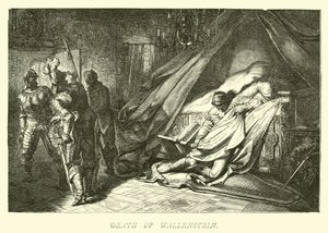 Mort de Wallenstein - German School