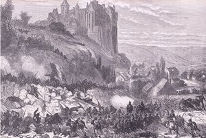 Défense de Châteaudun, Histoire de la guerre entre la France et l