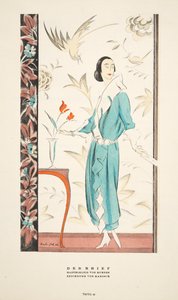 Der Brief, manteau-robe par Kurnen, de Styl, pub.1922