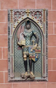 Effigie de Rudolph von Sachsenhausen - German School