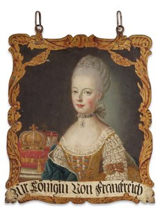 Enseigne Marie-Antoinette, après 1774