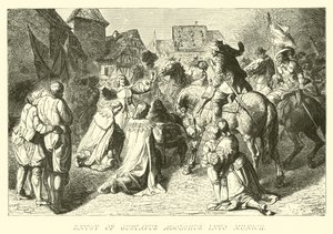 Entrée de Gustave-Adolphe à Munich