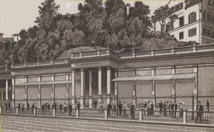 Felsenquelle (lithographie) - German School