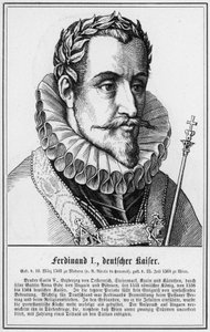 Ferdinand I, empereur allemand (gravure)
