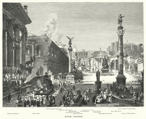 Forum Romanum, Rome antique - German School