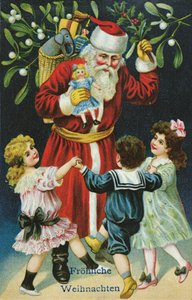Joyeux Noël, vers 1900