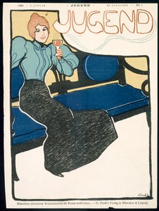 Couverture de Jugend Magazine, janvier 1898
