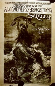Exposition générale des pêcheries à Salzbourg, 1900 - German School