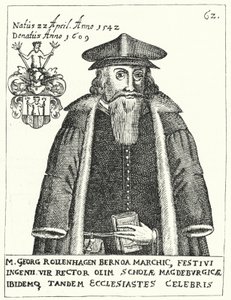 Georg Rollenhagen, dramaturge allemand (gravure)
