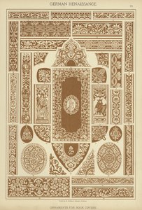 Renaissance allemande, ornements pour couvertures de livres