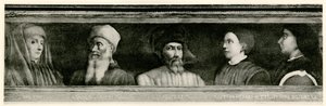 Giotto di Bondone (1267 - 1337), Paolo Uccello (1397 - 1475), Donatello (1386 - 1466), Antonio Manetti (1402 - 1460), Filippo di der Brunellesco (1377 - 1466)
