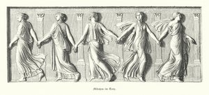 Filles dansant, Grèce antique