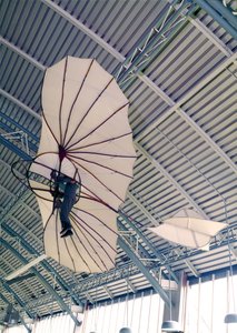 Planeur fabriqué pour Otto Lilienthal (1848-96) c.1891