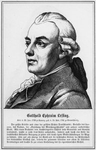 Gotthold Ephraim Lessing (gravure) - German School
