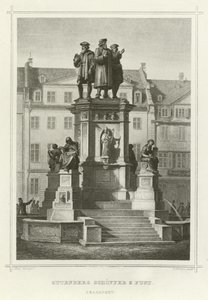 Gutenberg, Schoffer et Fust, Francfort - German School