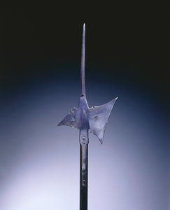 Hallebarde, vers 1550
