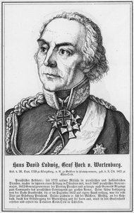 Hans David Ludwig, Comte York de Wartenburg (gravure)