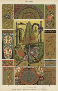 Indien, travail du métal, broderie, tissage et peinture