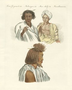 Habitants des deux côtes de la mer Rouge
