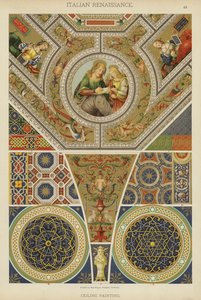 Renaissance Italienne, Peinture de Plafond - German School
