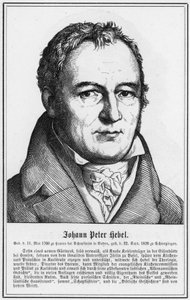 Johann Peter Hebel (gravure) - German School