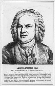 Johann Sebastian Bach (gravure)