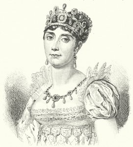 Joséphine de Beauharnais, première épouse de Napoléon Ier (gravure) - German School