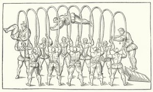 Saut à travers des cerceaux - German School