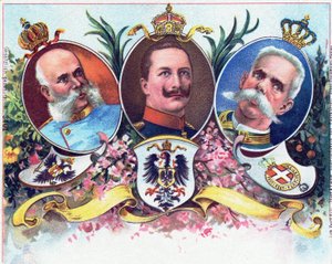 Kaiser Wilhelm II et ses alliés, 1899