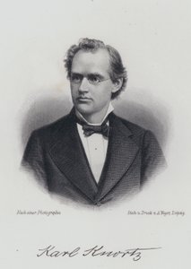 Karl Knortz, auteur germano-américain (gravure)