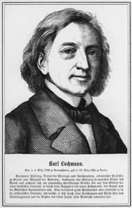 Karl Lachmann (gravure) - German School
