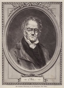 Karl Ritter, géographe allemand et professeur à l