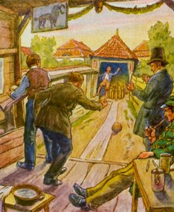 Kegelbahn / Bowling