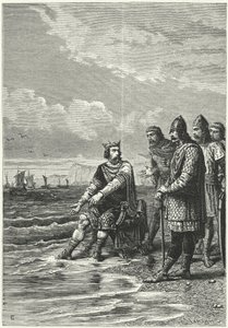 Le roi Canut et les vagues