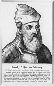 Konrad, Freiherr von Boineburg (gravure)