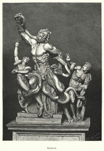 Laocoon et ses fils, sculpture grecque ou romaine antique excavée à Rome en 1506
