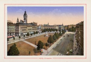 Leipzig, Konigsplatz - German School