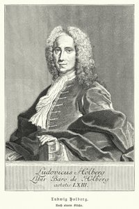 Ludvig Holberg, dramaturge, philosophe et historien dano-norvégien