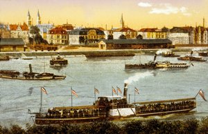 Ludwigshafen Am Rhein, vers 1910