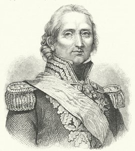 Maréchal Nicolas Soult, soldat français (gravure) - German School