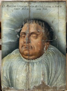 Martin Luther sur son lit de mort