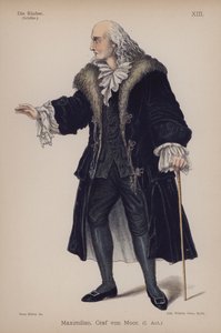Maximilian, Comte von Moor, de Die Rauber (Les Brigands) de Friedrich Schiller