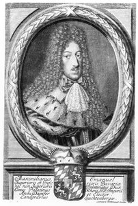 Maximilien II Emmanuel (1662-1726), gravé par Leonard II Heckenauer (165060-vers 1704)
