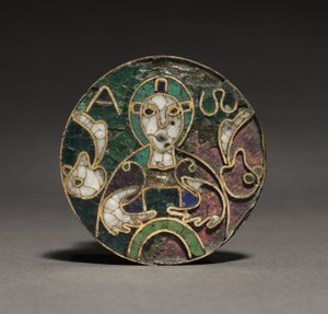 Médaillon avec le buste du Christ