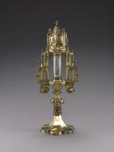 Monstrance avec une relique de Saint Sébastien