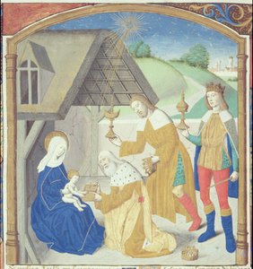 Nativité, de Vita Christi, par Ludolf de Saxe, vers 1300-7778