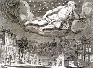 Nuit, gravé par Paul Furst (c.1605-66) - German School