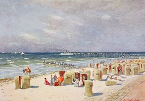 Sur la plage de Norderney - German School